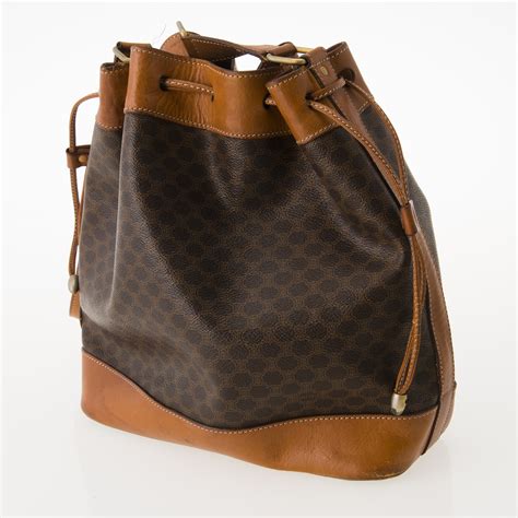 celine vintage bucket bag